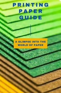 A Glimpse into the World of Paper: A Printing Paper Guide