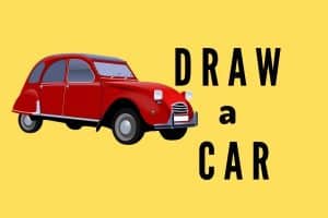 learn how to draw a car, free printable,