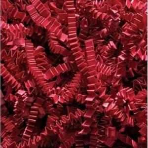 Natural Crinkle Shredded Paper (Filler) (Red)