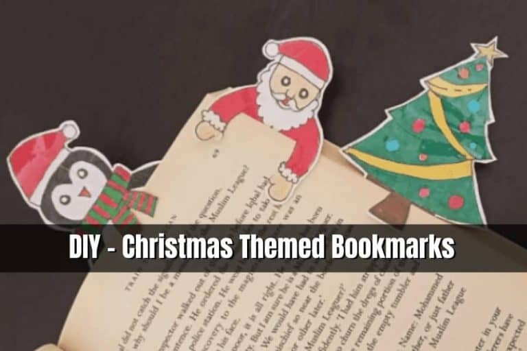 How to Make Christmas Themed Bookmarks