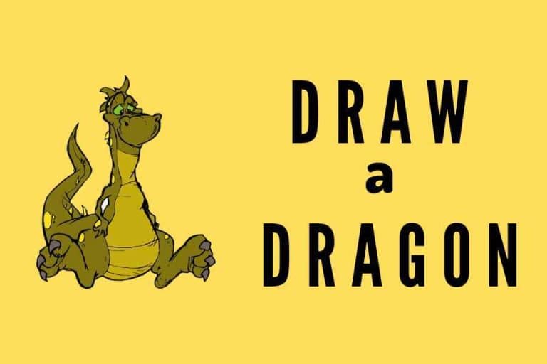 How to Draw a Dragon – Easy Coloring Pages