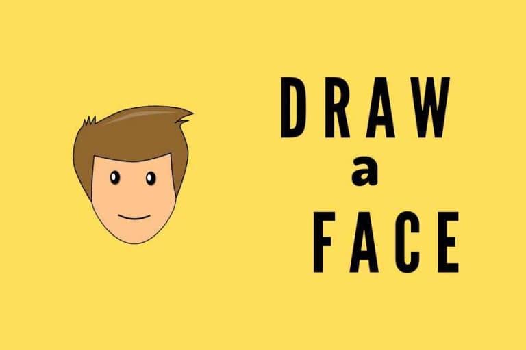 How to Draw a Face – Easy Coloring Pages