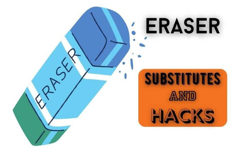 Erasing Pencil Marks Without an Eraser: Substitutes and Hacks
