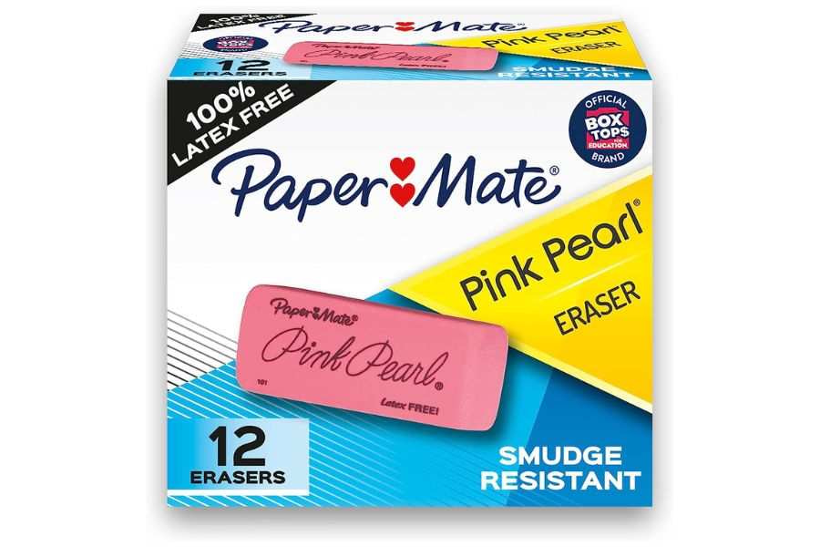 Pink Pearl Erasers