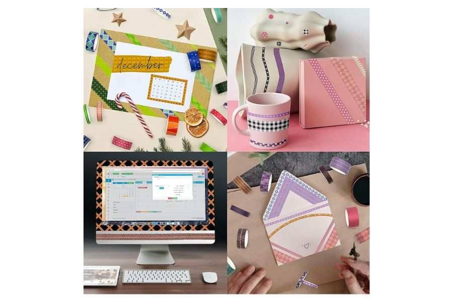 Washi Tape for Computers, Envelopes, Cards, Cups
